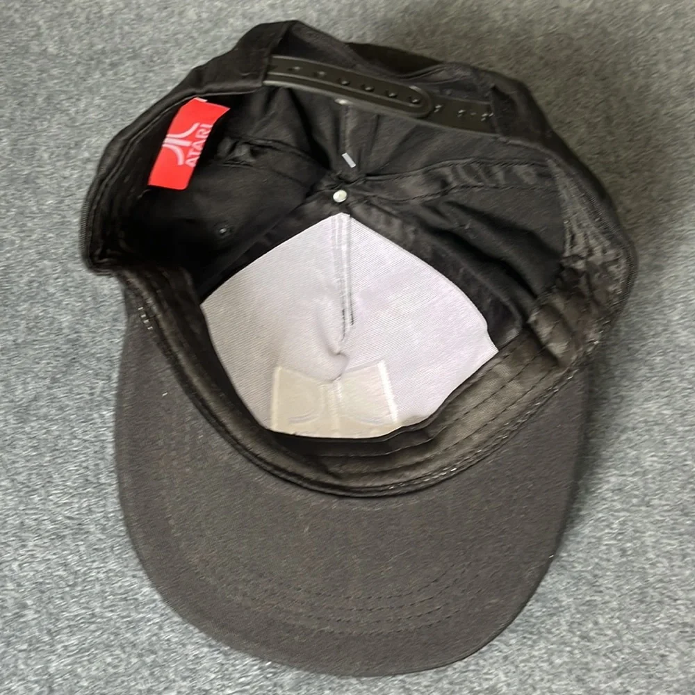 Embroidered Atari Logo with Printed Rainbow Snap Back Hat - Picture 3 of 4